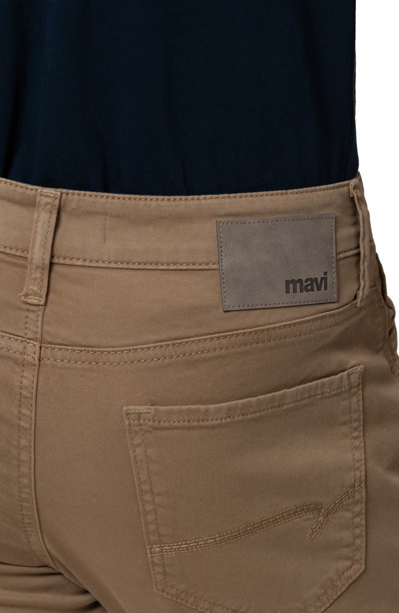 Mavi Jeans Zach Twill Straight Leg Pants, Alternate, color, Camel Twill