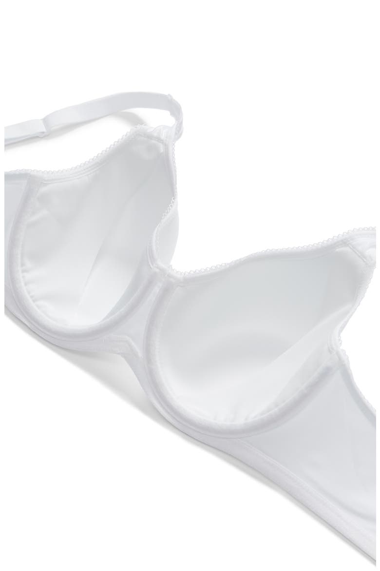 Basic Beauty Spacer Underwire T-Shirt Bra, Alternate, color, WHITE