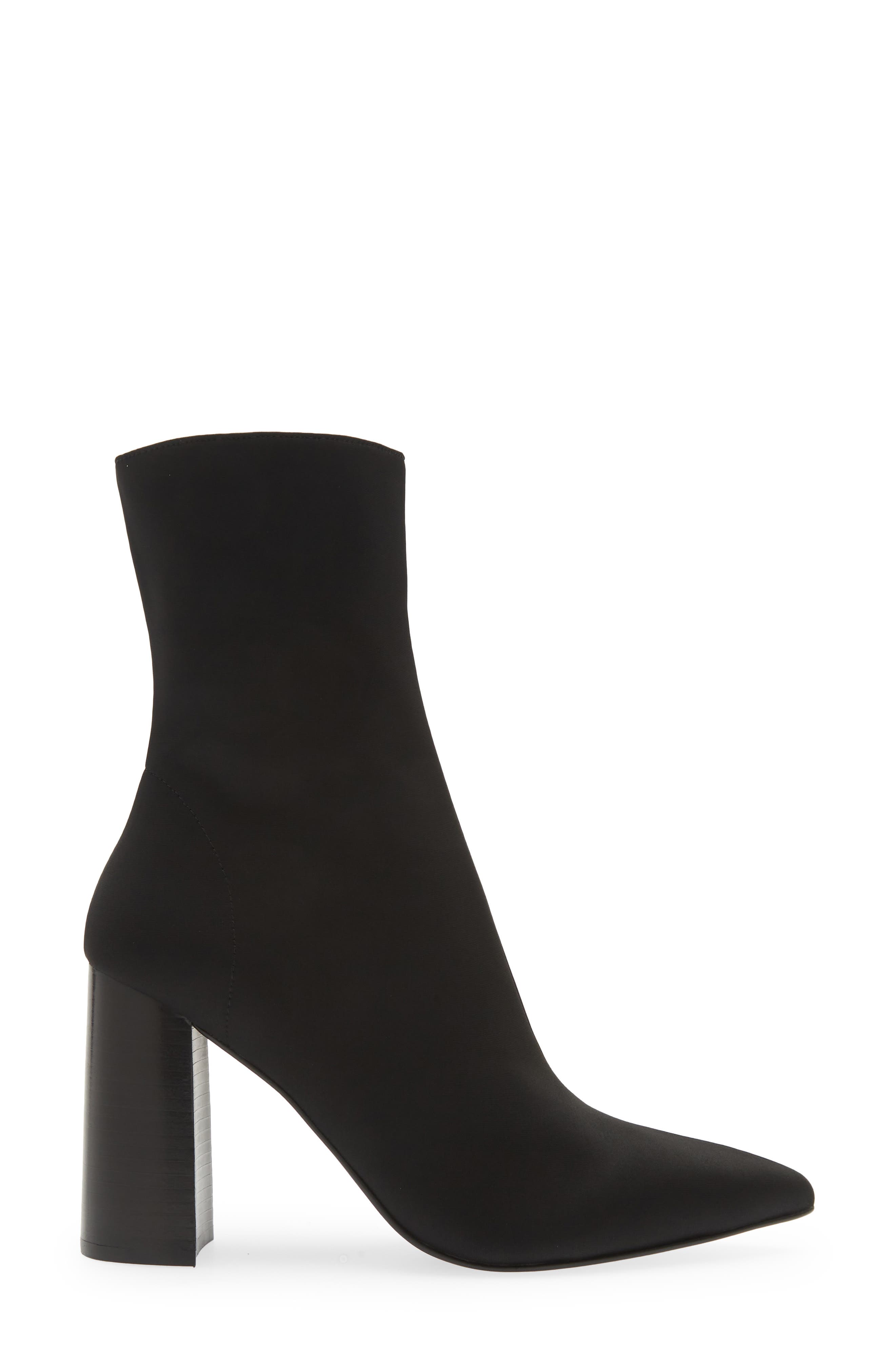 Jeffrey Campbell Siren Bootie, Alternate, color, Black Neoprene