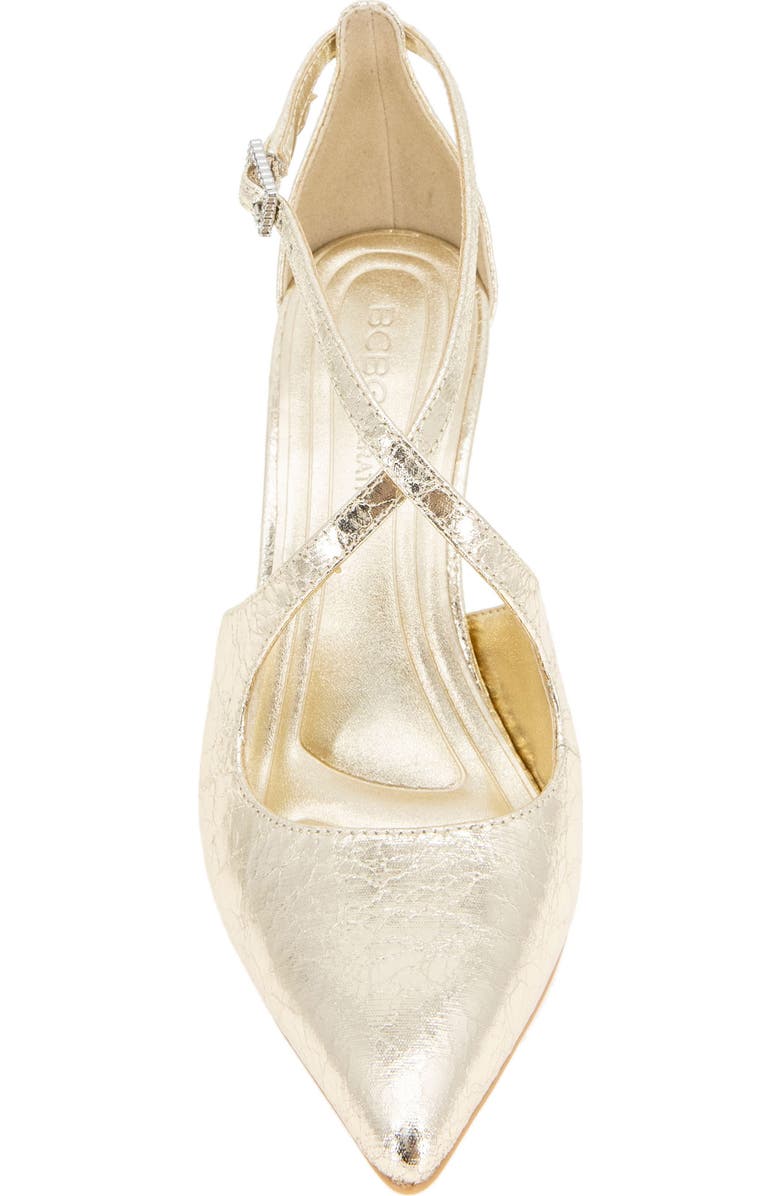 BCBGeneration Bromi Ankle Strap Pump, Alternate, color, Platino