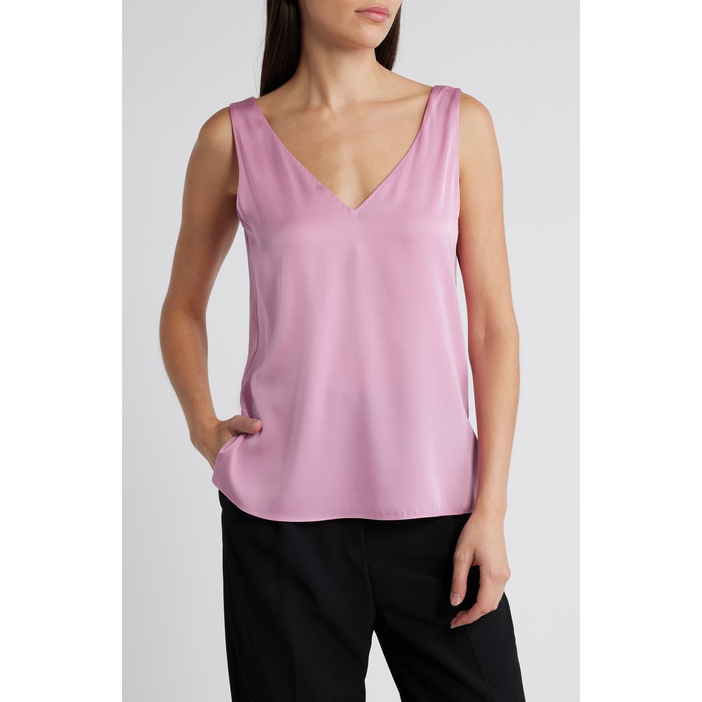 Kobi Halperin Sailor Sleeveless V-neck Blouse In Pink