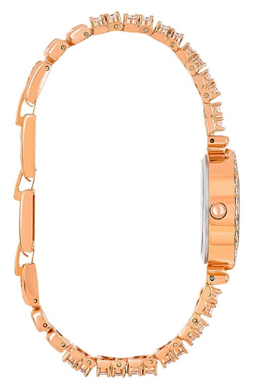 Danecraft Crystal Embellished Bracelet Watch, 28mm