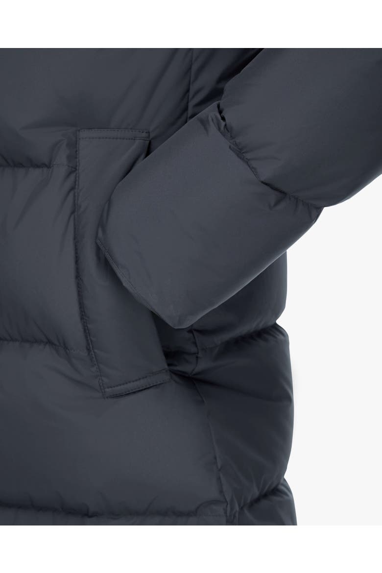 PIPER | Hooded Down Winter Jacket, Alternate, color, True Navy