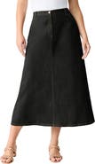 Roaman's Plus Size Easy-Wear A-Line Skirt