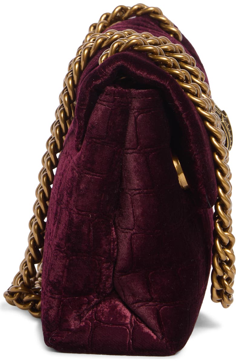 Kurt Geiger London Mini Kew Crossbody Bag, Alternate, color, Wine