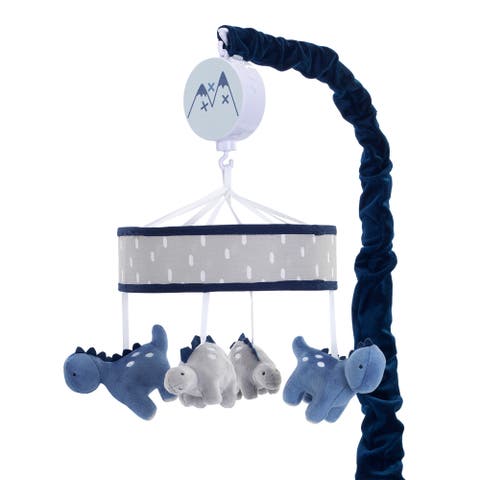 Baby Dino Dinosaur Musical Baby Crib Mobile Soother Toy