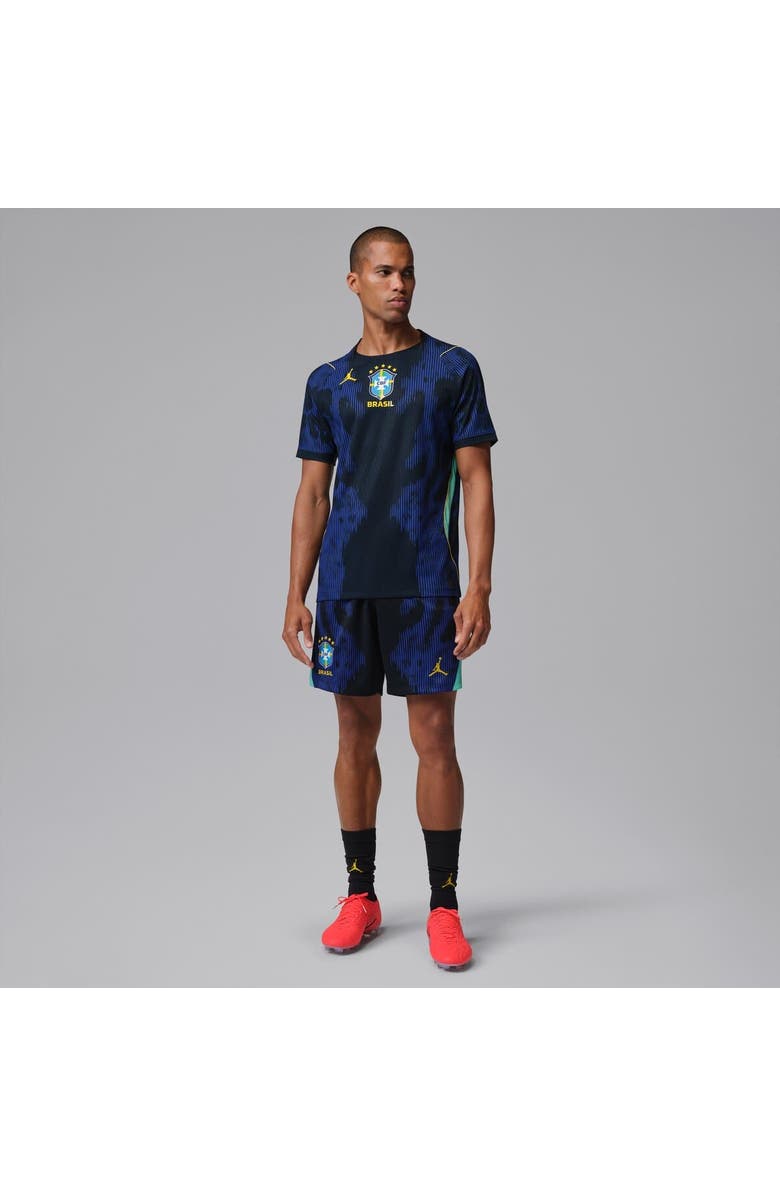 Jordan Brand Men's Jordan Brand Blue Brazil National Team 2026 Stadium Dri-FIT Replica Shorts, Alternate, color, Blue