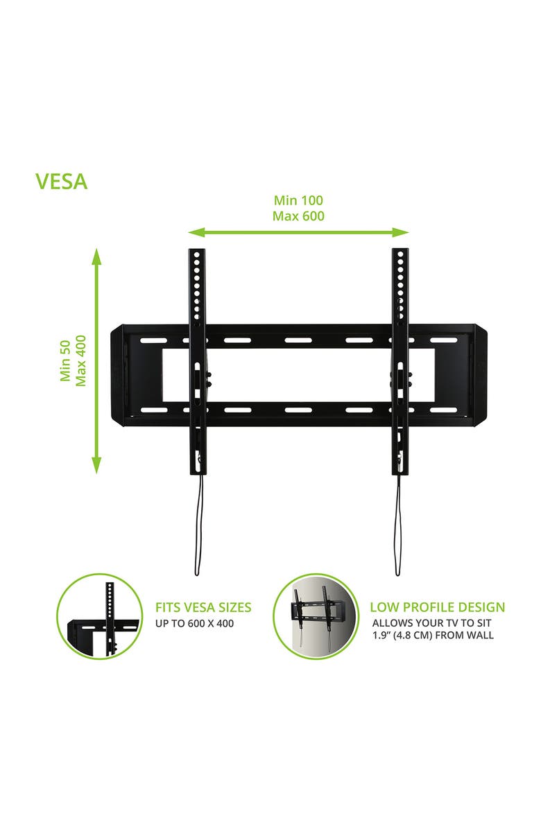 Kanto T3760 Tilting Wall Mount for 37" - 70" TVs, Alternate, color,