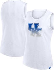 FANATICS Women's Fanatics White Kentucky Wildcats Activate Slub Tank Top