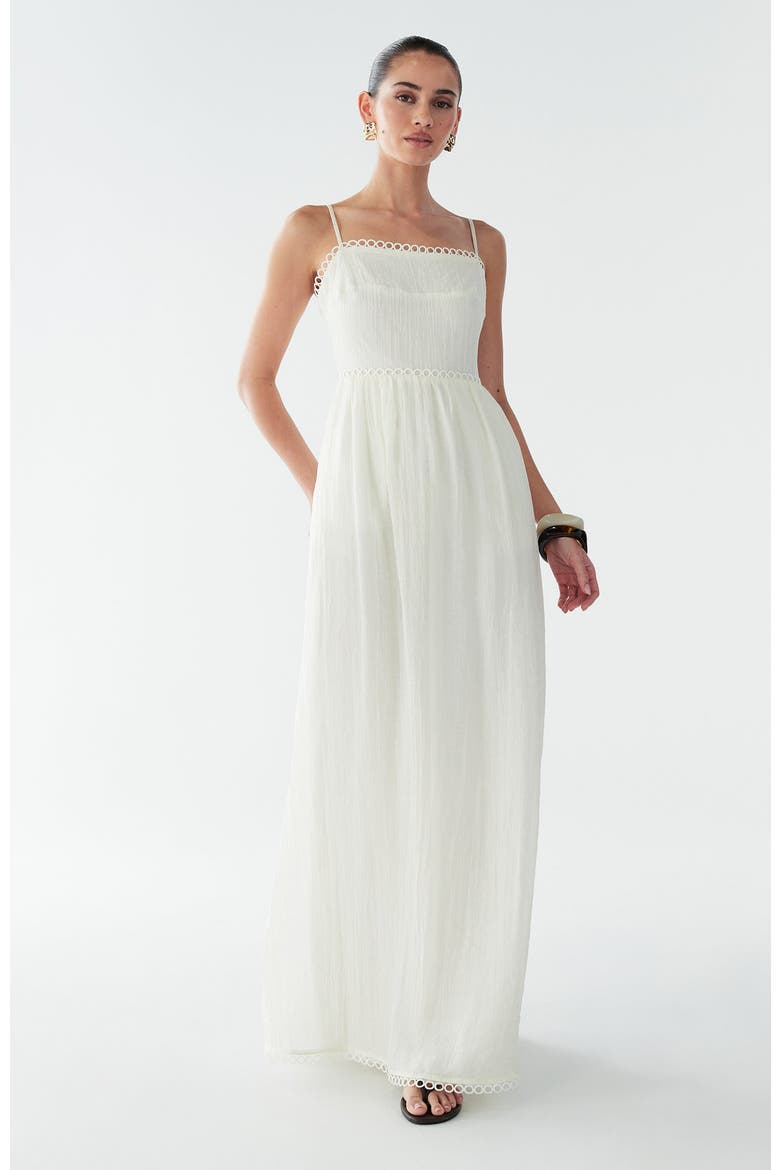 Kiara Maxi Dress, Alternate, color, Off White
