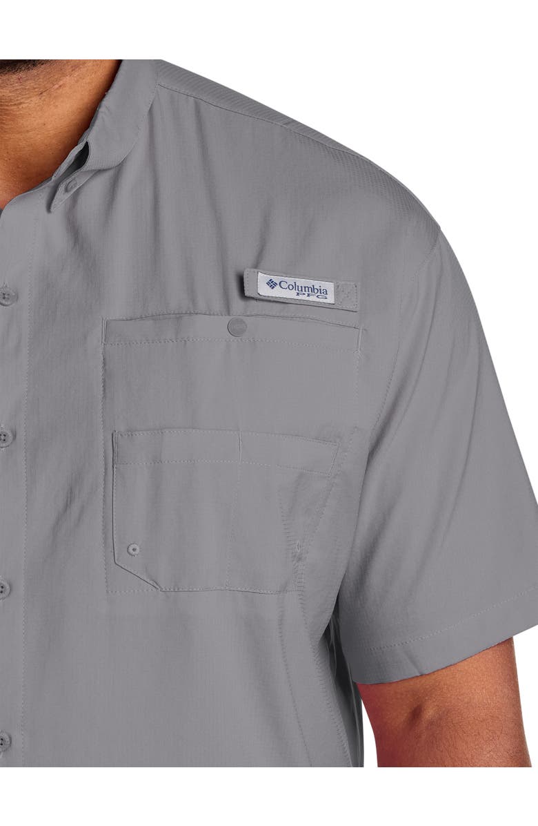 Columbia Big & Tall PFG Tamiami II Sport Shirt, Alternate, color, City Grey