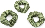 BLISSY 3-Pack Silk Scrunchies