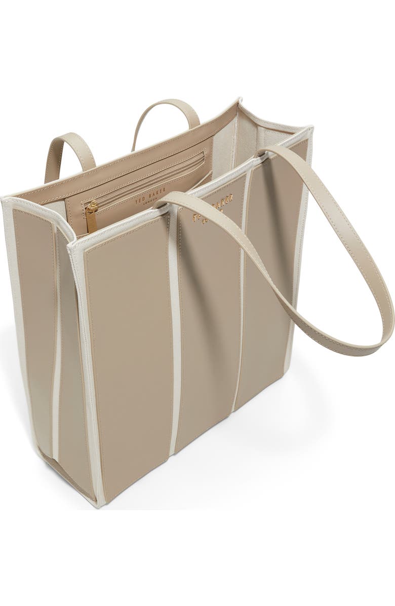 Ted Baker Ava Canvas & Leather Tote Bag, Alternate, color,