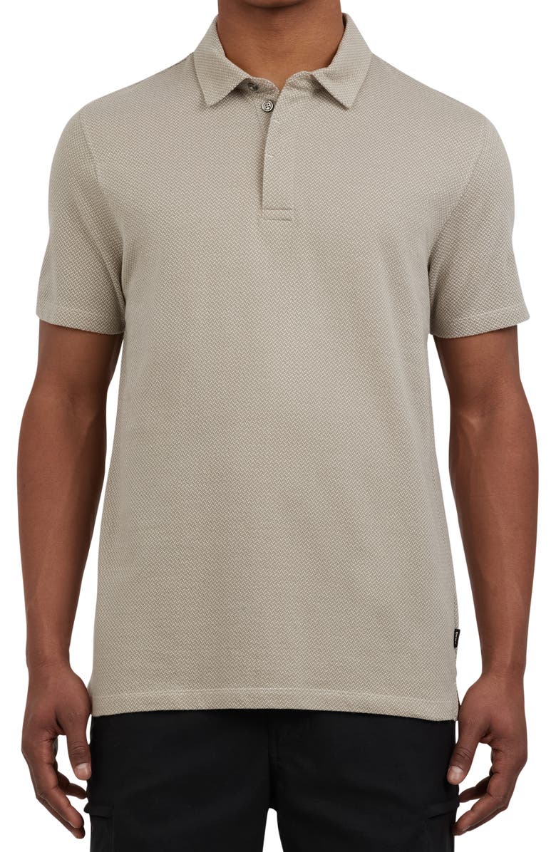 DKNY SPORTSWEAR East End Cotton Polo, Main, color, Cafe