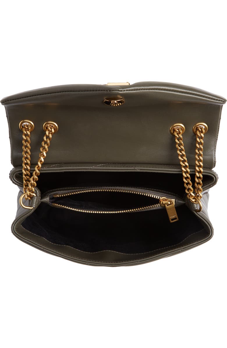 Saint Laurent Small Loulou Chain Leather Shoulder Bag, Alternate, color,