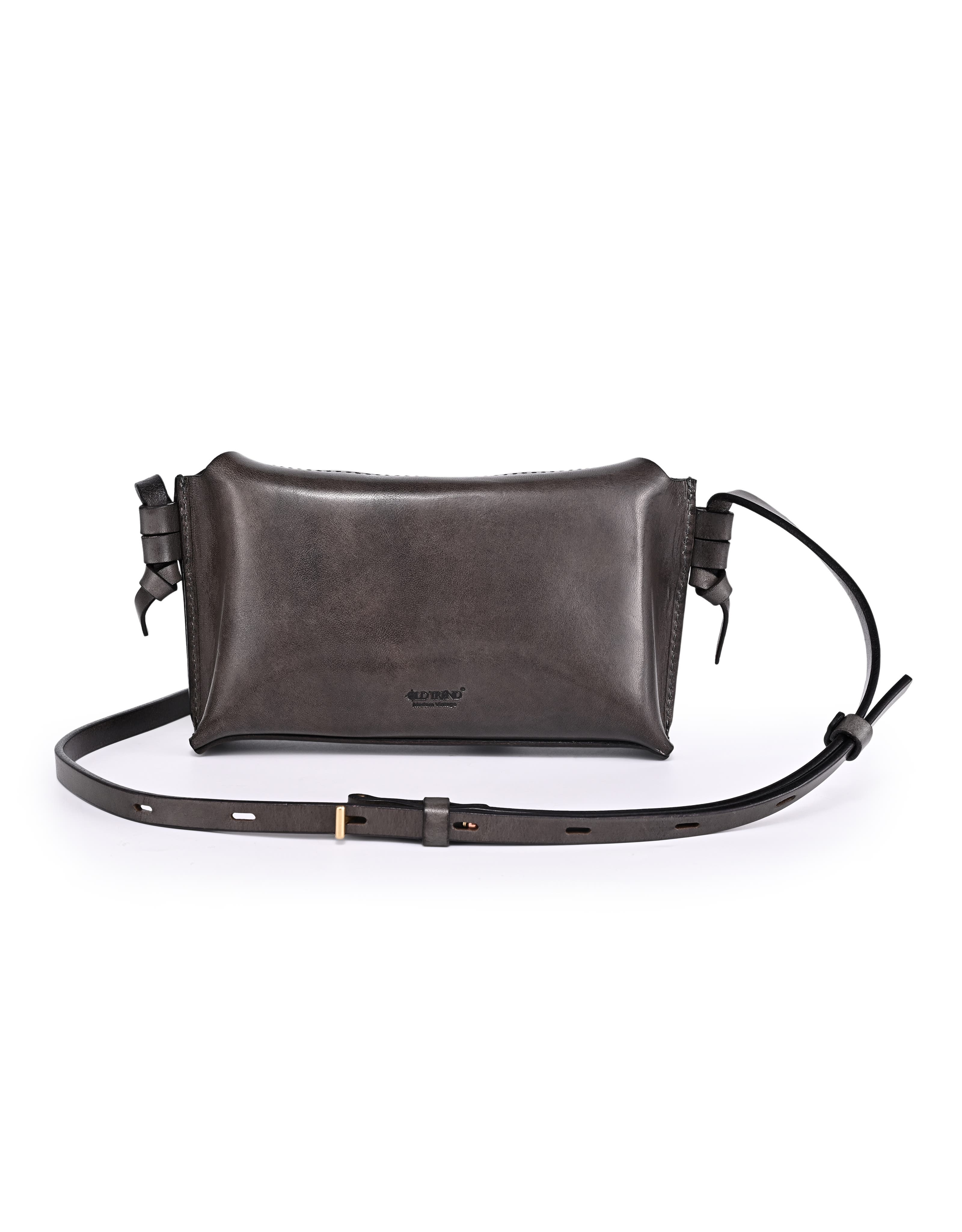 OLD TREND Snapper Genuine Leather Vintage Everyday Crossbody, Alternate, color, Grey