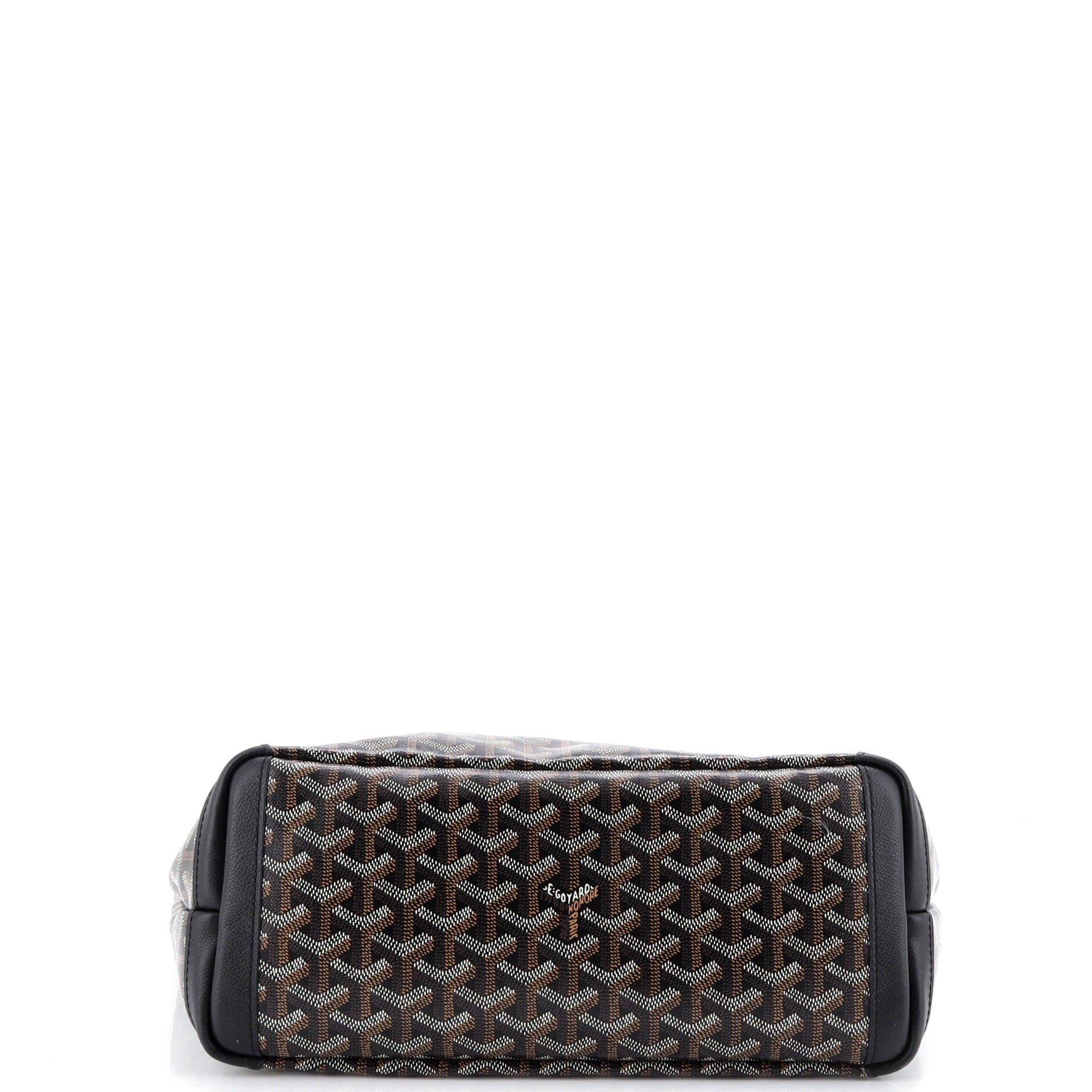 Pre-Owned Goyard Artois Tote Coated Canvas PM, Alternate, color, Black