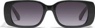 QUAY Karma 53mm Gradient Square Sunglasses