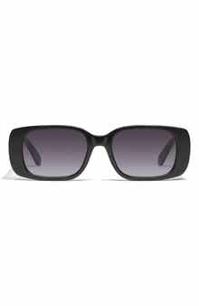 QUAY Karma 53mm Gradient Square Sunglasses