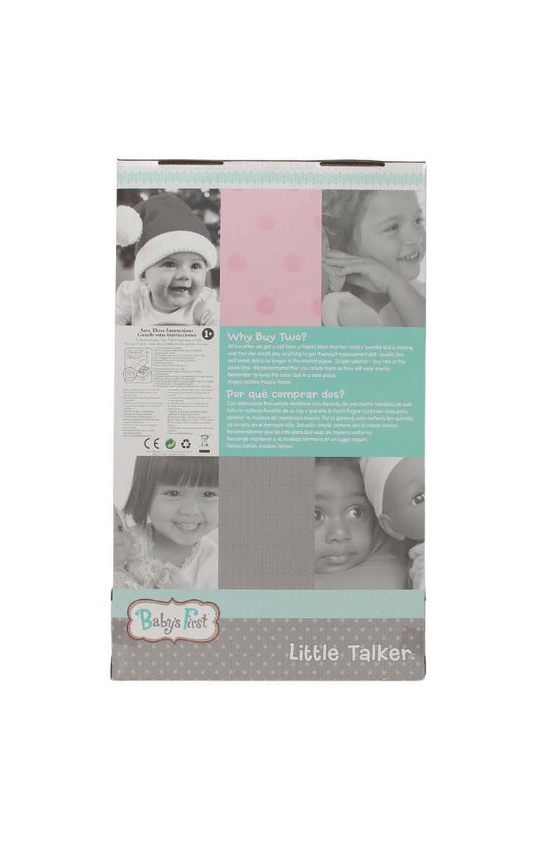Baby's First 14" Soft Body Little Talkerbilingual Sound Module, Alternate, color, 