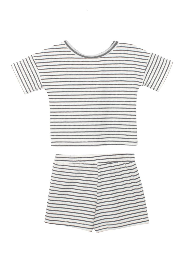 Micah Short Sleeve Two Piece Set, Alternate, color, White