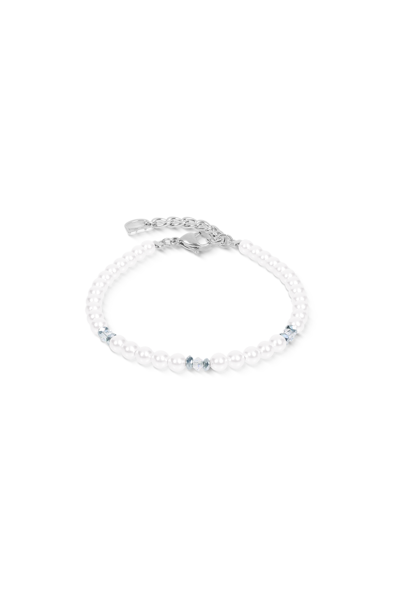 Bracelet Modern Icon, Main, color, White-Silver