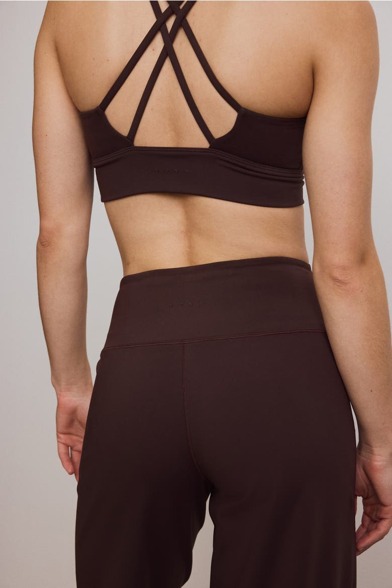 Wide-Leg Sports Leggings With Softmove, Alternate, color, Warm brown