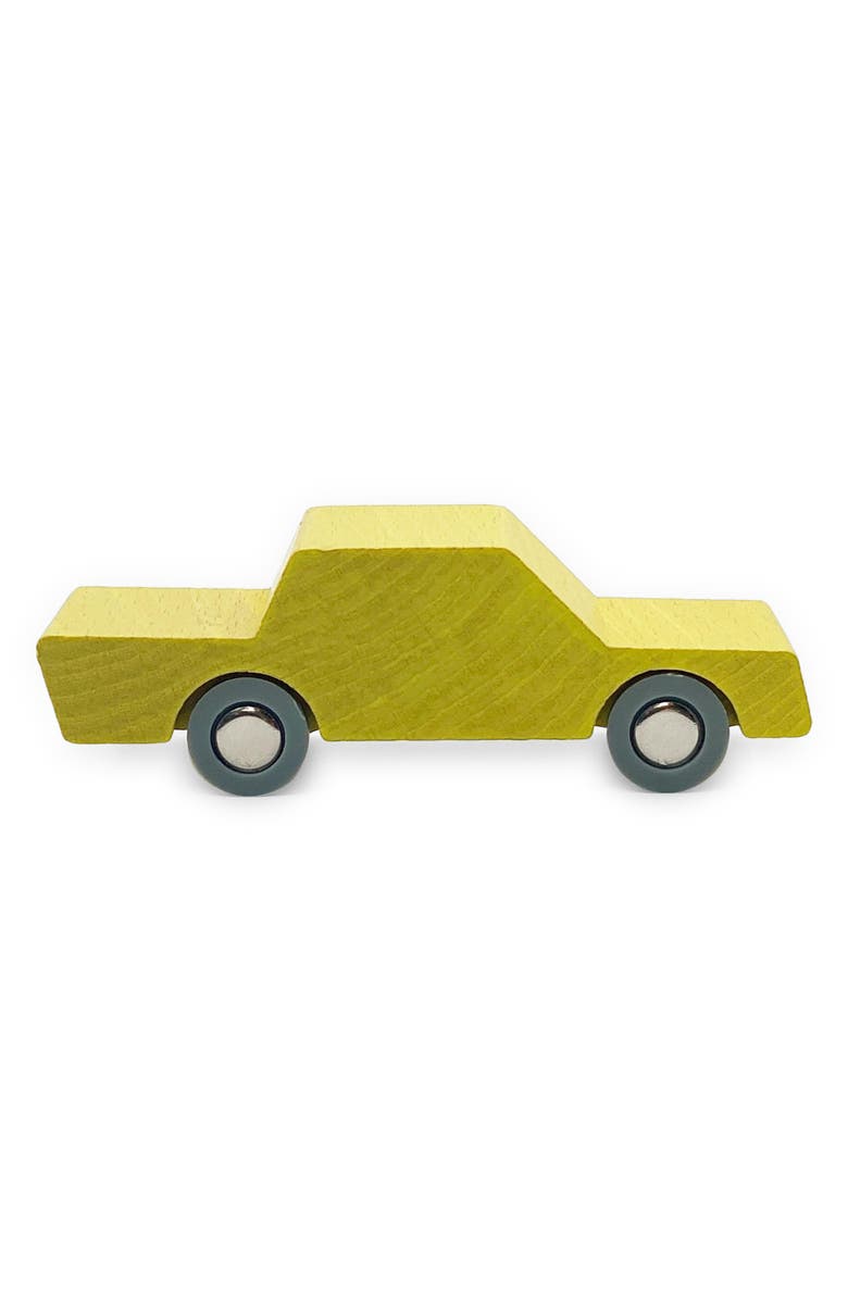 Waytoplay Kids' Back & Forth Set of 5 Wooden Toy Cars, Alternate, color, 