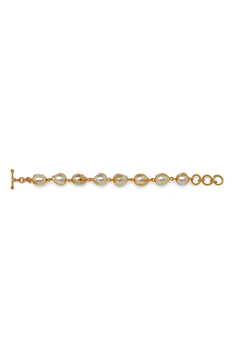 Dhwani Bansal LUNA BRACELET, Main, color, Gold Plated