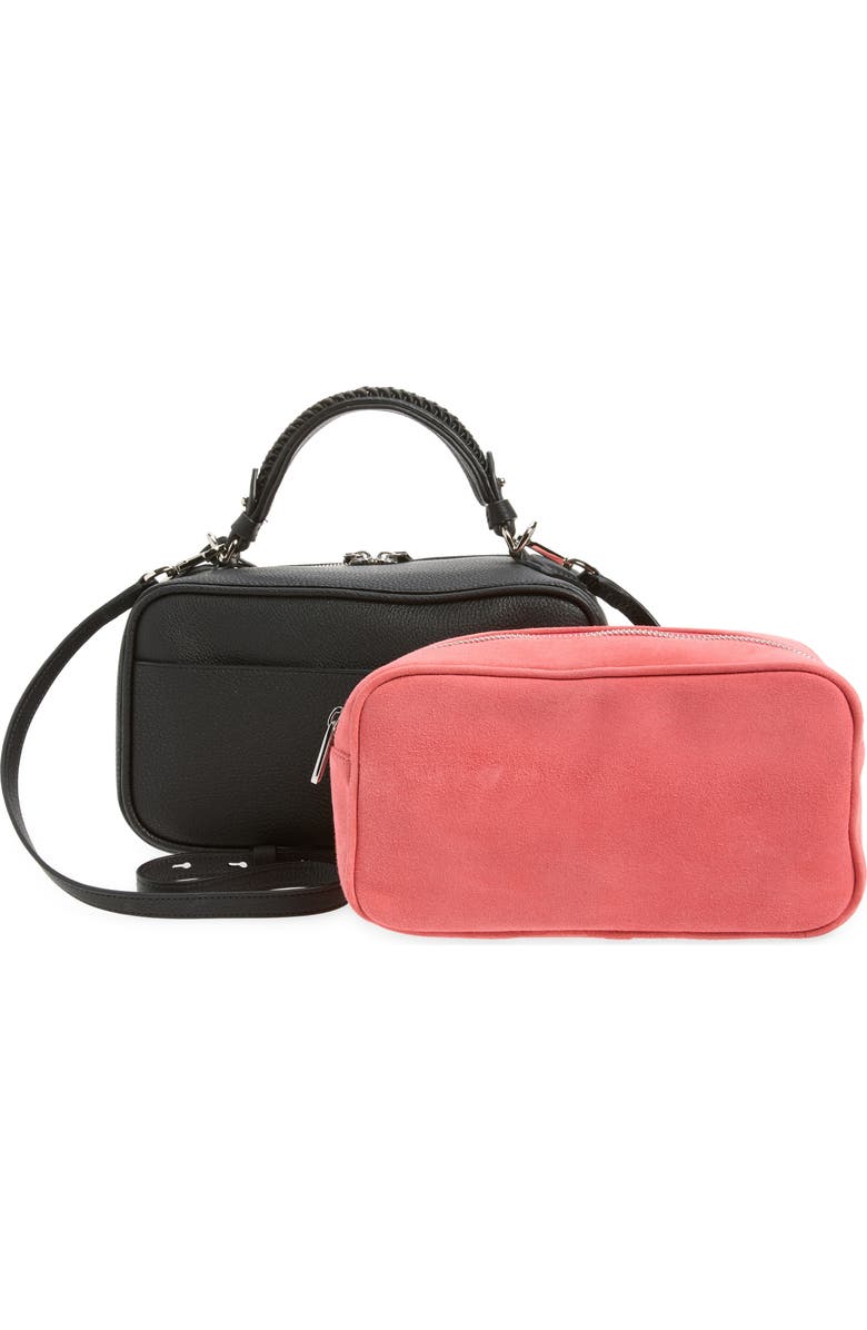 Altuzarra Tack Trunk Crossbody Bag, Alternate, color, Black