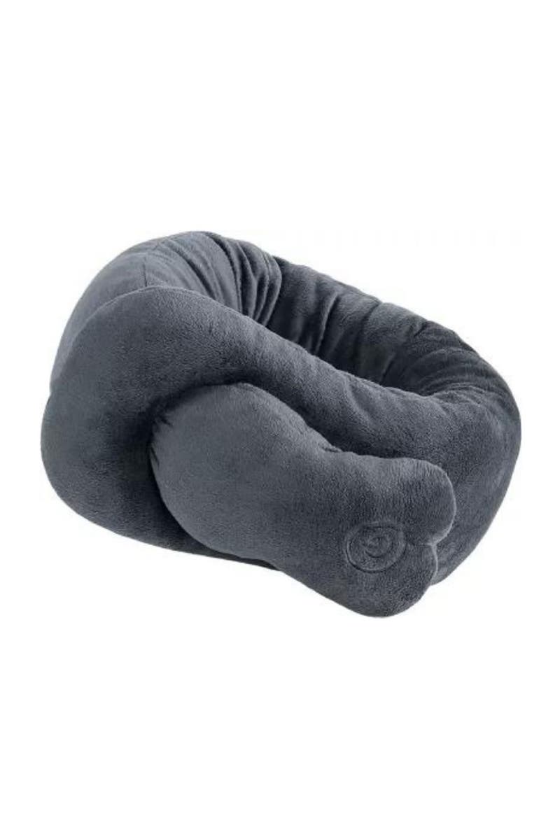 PURSONIC Portable Neck & Shoulder Adjustable Massaging Wrap Blue, Main, color, Grey