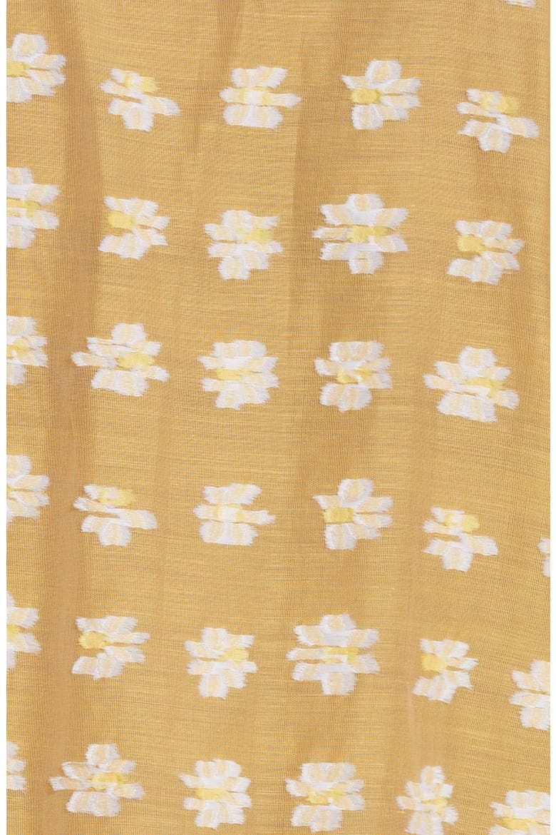 Patricia Wrap Dress, Alternate, color, WHITE/ YELLOW