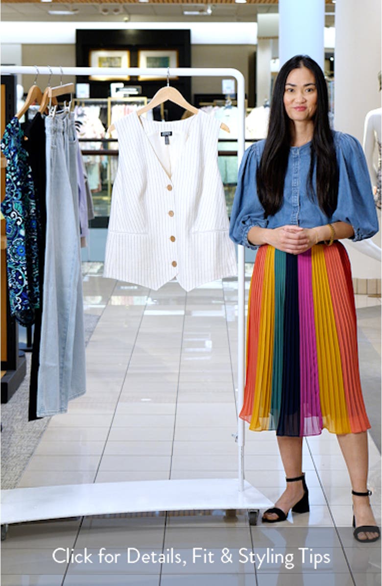 Pinstripe Vest, sales video thumbnail