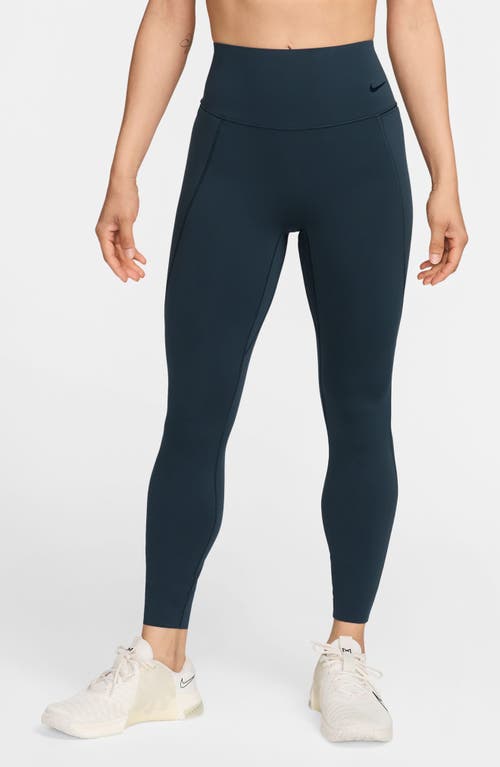 NIKE NIKE UNIVERSA MEDIUM SUPPORT HIGH WAIST ANKLE LEGGINGS