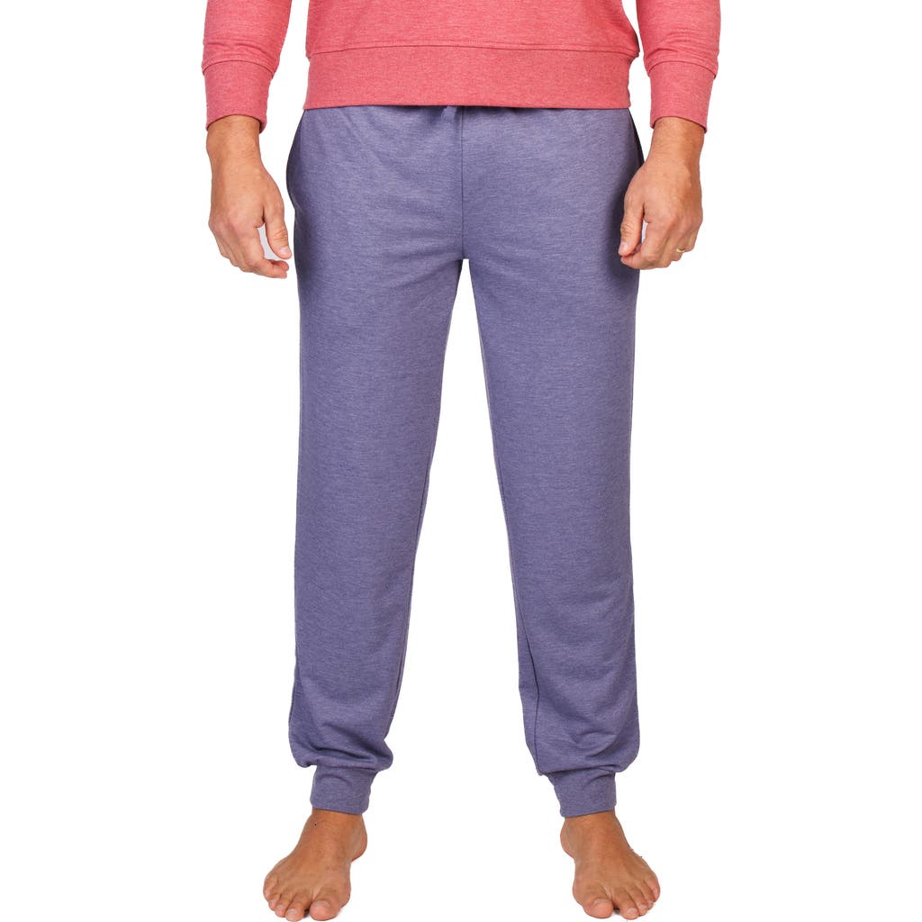 Tailorbyrd French Terry Joggers In Blue