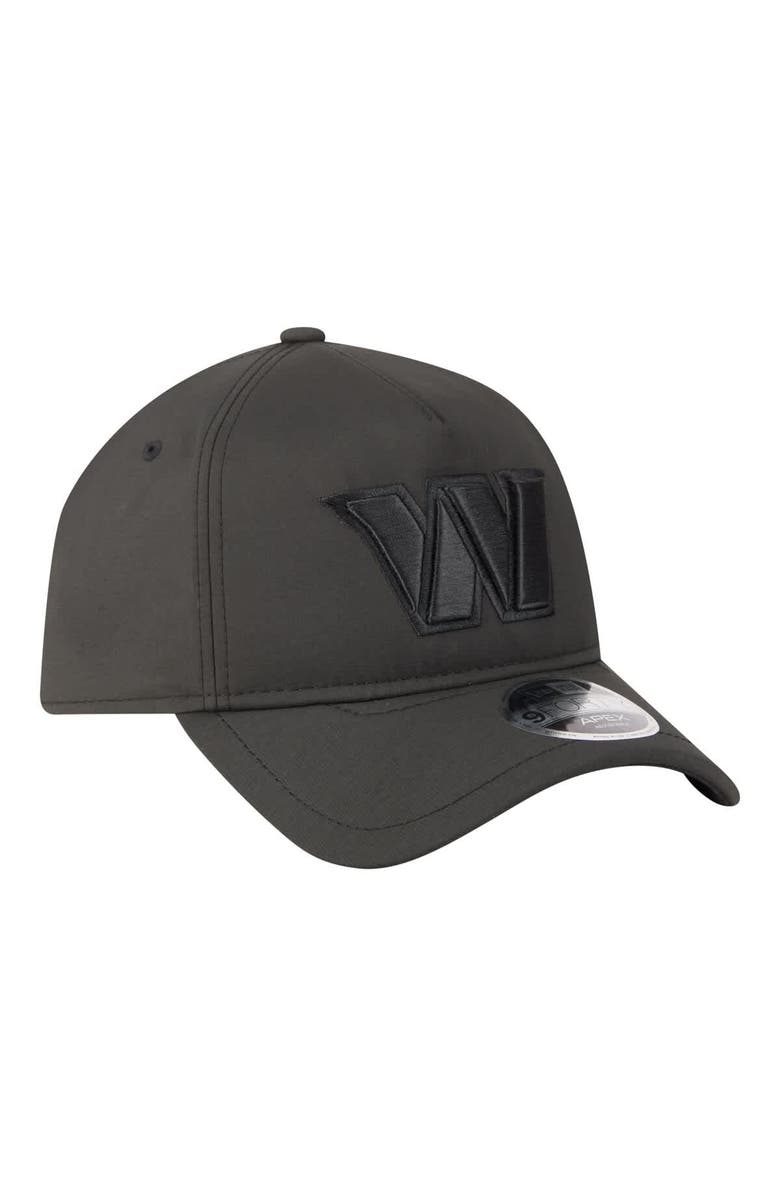 New Era Men's New Era Black Washington Commanders Apex 9FORTY Adjustable Hat, Alternate, color, Black