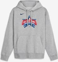 Nike Men's Nike Heather Gray 2027 MLB All-Star Game Logo Fleece Hoodie