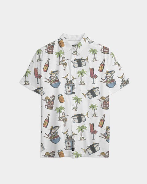 Poke Night Woven Short Sleeve Shirt