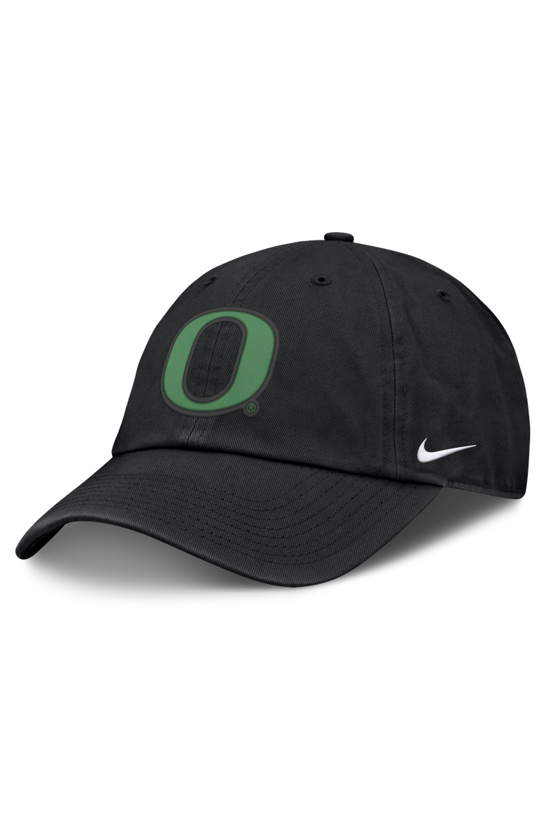 Men's Nike Black Oregon Ducks Club Dri-FIT Adjustable Hat, Main, color, Black