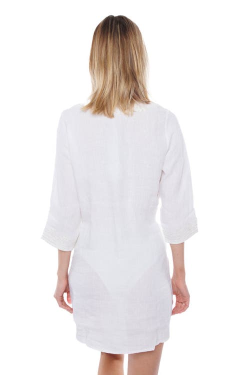 Calypso St Barth Calypso St. Barth Cara Tunic In White