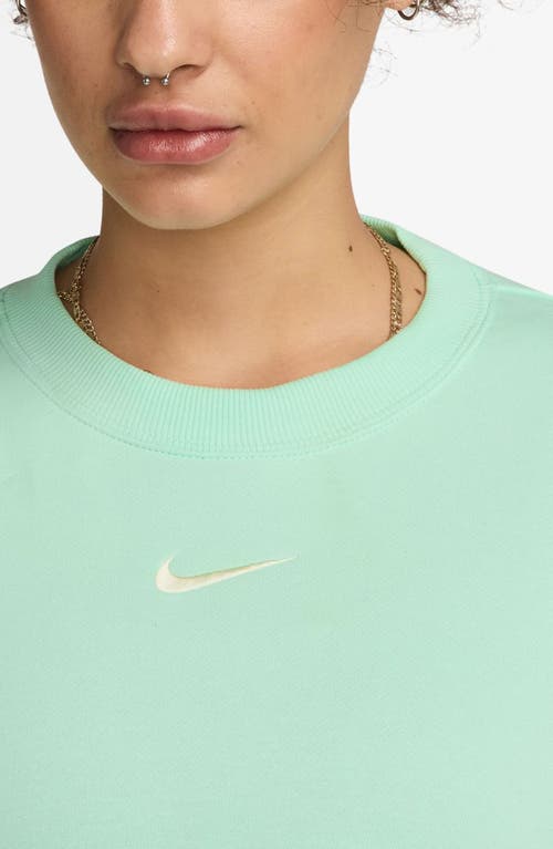 Nike Phoenix Fleece Crewneck Sweatshirt In Multi