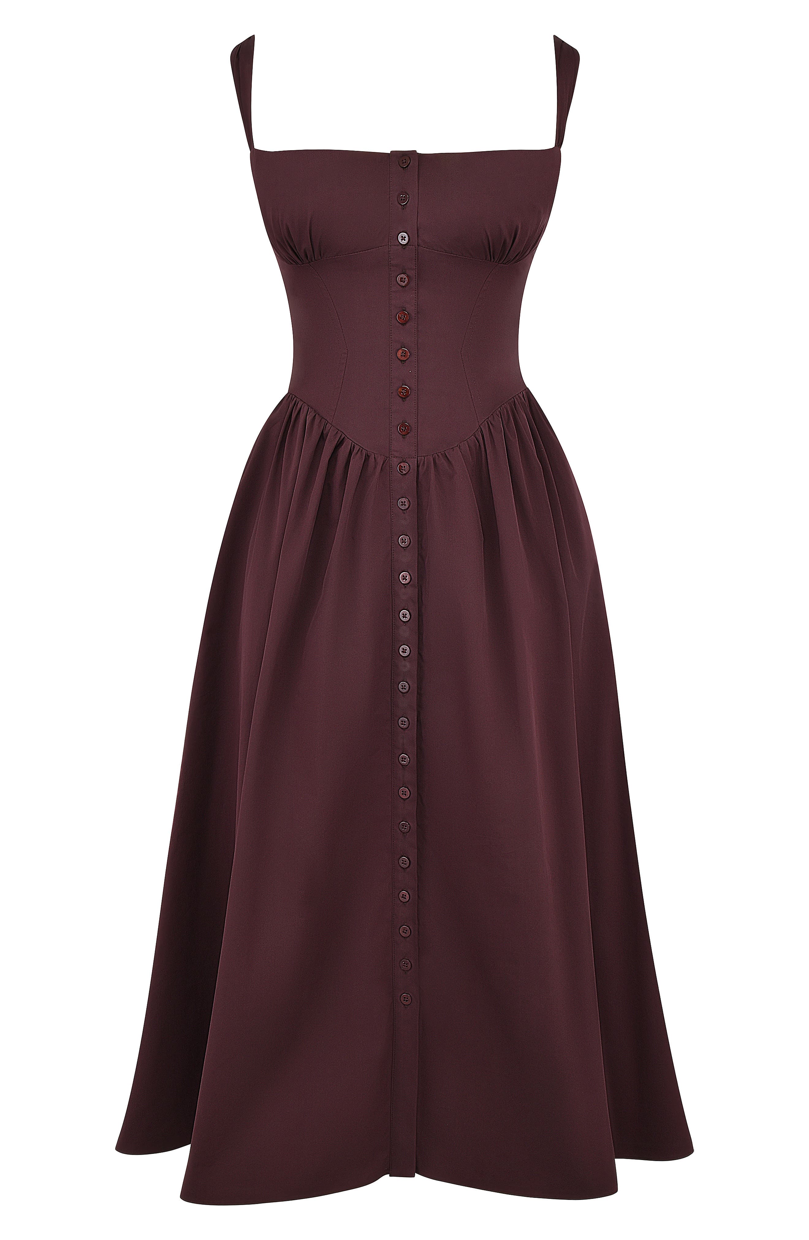 tatiana corset dress house of cb Clothing : Midi Dresses : 'Tatiana' Black Midi Sundress
