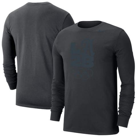 Men's Nike  Black LA28 Summer Olympics Team Issue Velocity Dri-FIT Long Sleeve T-Shirt