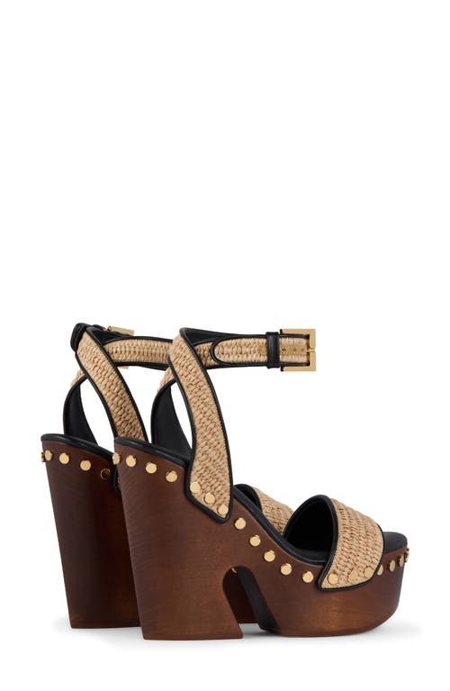Givenchy Studded Platform Sandal In Multi