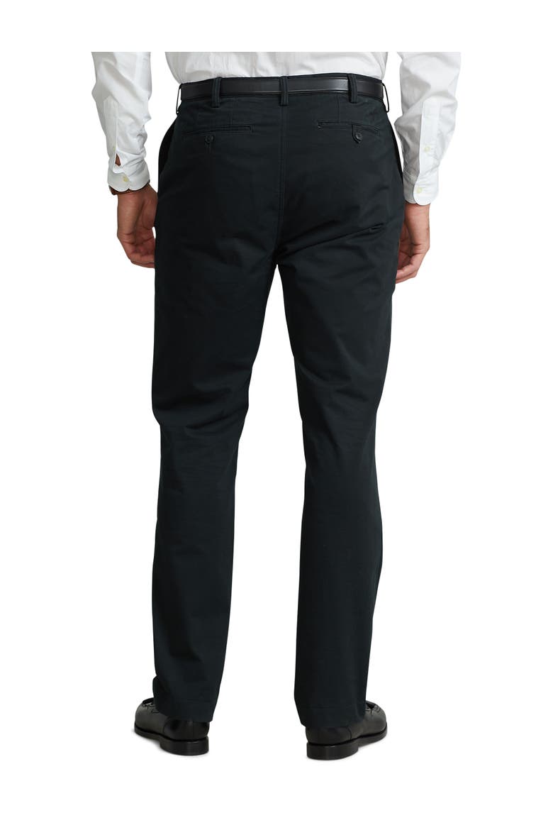 Big & Tall Stretch Chino Pants, Alternate, color, BLACK