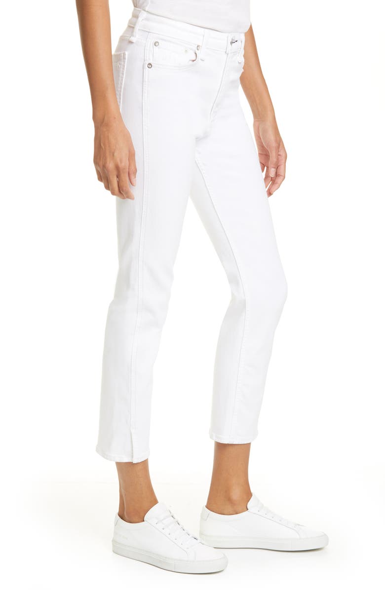 rag & bone Nina High Waist Ankle Cigarette Jeans, Alternate, color, 