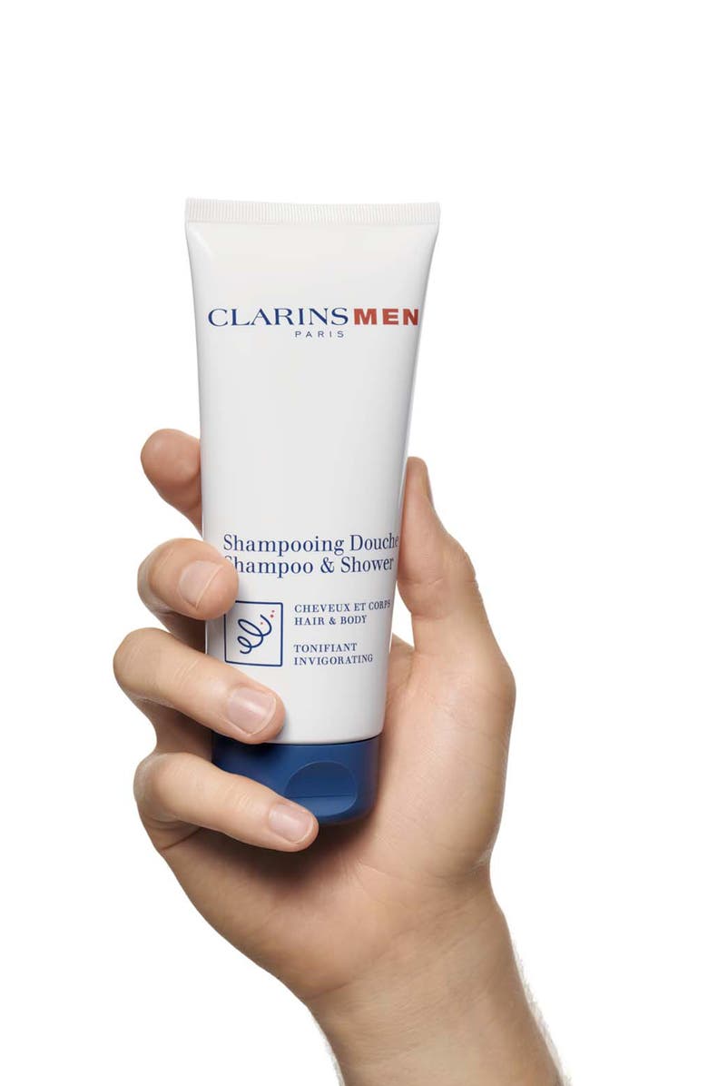 Clarins Men Shampoo & Shower Hair & Body Wash, Alternate, color, 