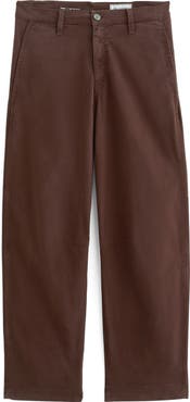 AG Fiona Ankle Barrel Leg Chinos