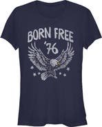 Lost Gods Juniors Lost Gods Born Free Eagle T Shirt
