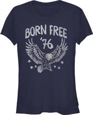 Lost Gods Juniors Lost Gods Born Free Eagle T Shirt